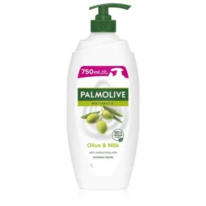Palmolive Naturals Olive crème-gel bain et douche à l'extrait d'olives avec pompe doseuse 750 ml