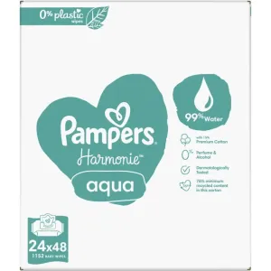 Pampers Harmonie Aqua lingettes nettoyantes pour enfant 24x48 pcs