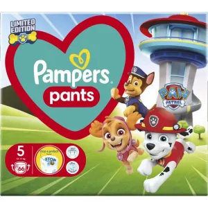 Pampers Pants Paw Patrol Size 5 couches-culottes à usage unique 12-17 kg 66 pcs