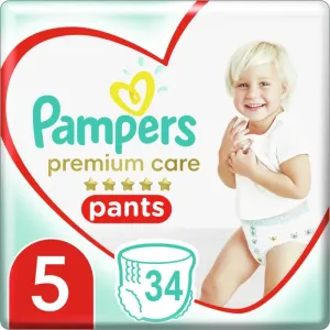 Pampers Premium Care Pants Junior Size 5 couches-culottes à usage unique 12-17 kg 34 pcs