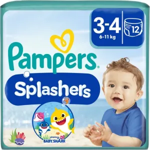 Pampers Splashers 3-4 couches de bain à usage unique 6-11 kg 12 pcs