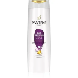 Pantene Hair Superfood Full & Strong shampoing nutrition et éclat 400 ml