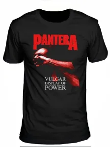 Pantera T-shirt Unisex Vulgar Display of Power Red Unisex Black L