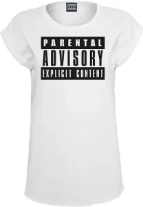 Parental Advisory T-shirt Logo White 2XL