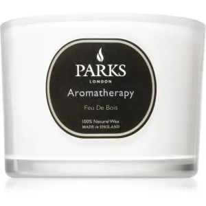 Parks London Aromatherapy Feu De Bois bougie parfumée 80 g