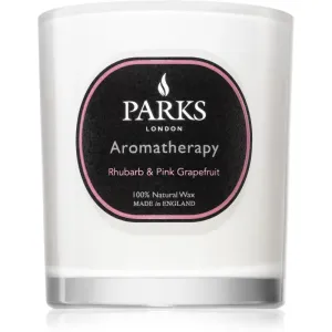 Parks London Aromatherapy Rhubarb & Pink Grapefruit bougie parfumée 220 g