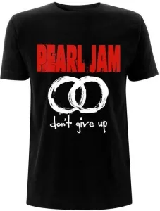 Pearl Jam T-shirt Don't Give Up Black XL