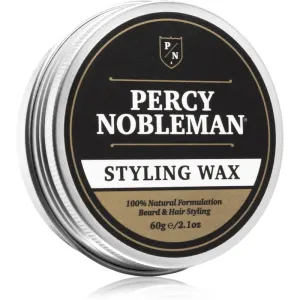Percy Nobleman Styling Wax cire coiffante cheveux et barbe 50 ml