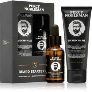 Percy Nobleman Beard Starter Kit ensemble (pour la barbe)