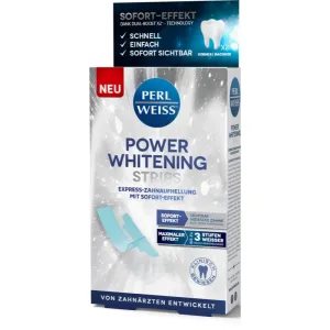 Perl Weiss Power Whitening Strips bandes blanchissantes dents 5x2 pcs