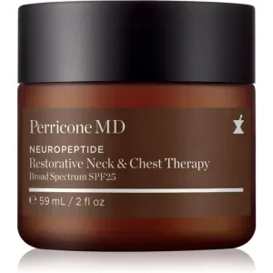 Perricone MD Neuropeptide Neck & Chest Therapy crème fortifiante cou et décolleté SPF 25 59 ml