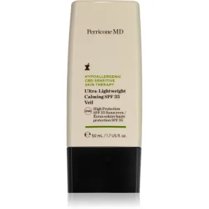 Perricone MD Hypoallergenic CBD Sensitive Skin Therapy crème légère apaisante SPF 35 50 ml