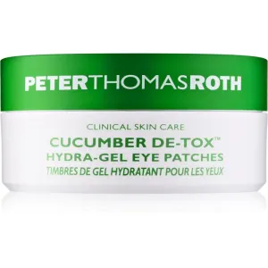 Peter Thomas Roth Cucumber De-Tox Hydra-Gel Eye Patches masque gel hydratant yeux 30 Pairs 60 pcs