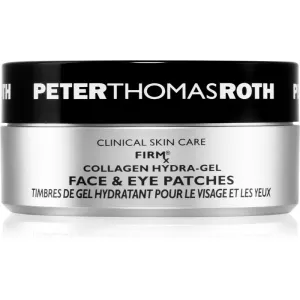 Peter Thomas Roth FIRMx Collagen Hydra-Gel Eye & Face Patches timbres de gel hydratant visage et contour des yeux 90 pcs