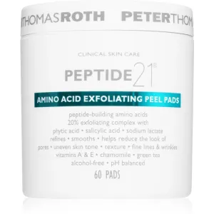 Peter Thomas Roth Peptide 21 Amino Acid patchs exfoliants pour lisser la peau et réduire les pores 60 pcs