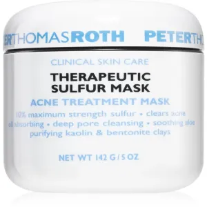 Peter Thomas Roth Therapeutic Sulfur masque purifiant pour éliminer les excès de sébum et les pores 142 g