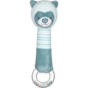 Petite&Mars Squeaky Toy with Rattle jouet sonore avec hochet Bear Mike 1 pcs