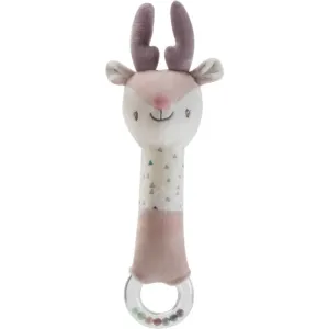Petite&Mars Squeaky Toy with Rattle jouet sonore avec hochet Deer Suzi 1 pcs