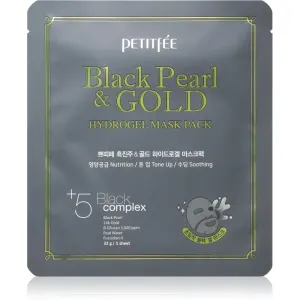 Petitfée Black Pearl & Gold masque hydrogel intense à l'or 24 carats 32 g