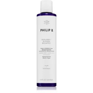 Philip B. Icelandic Blonde shampoing pour cheveux blonds et gris 220 ml