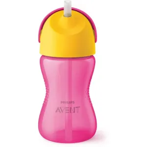 Philips Avent Cup with Straw tasse avec paille flexible 12+ Girl 300 ml