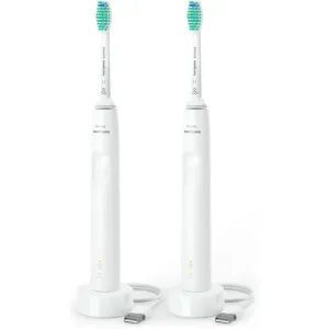Philips Sonicare 3100 1+1 HX3675/13 brosse à dents électrique sonique 2 pcs
