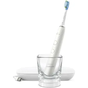 Philips Sonicare 9000 DiamondClean HX9911/27 brosse à dents électrique sonique avec verre de charge White 1 pcs
