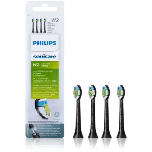 Philips Sonicare Optimal White Standard HX6064/11 têtes de remplacement pour brosse à dents Black 4 pcs