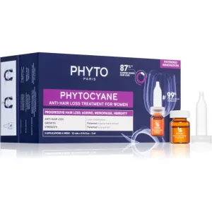 Phyto Phytocyane Anti-Hair Loss Treatment For Women soin ciblé anti-chute pour femme 12x5 ml