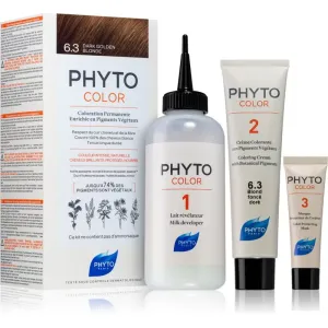 Phyto Color coloration cheveux sans ammoniaque teinte 6.3 Dark Golden Blonde