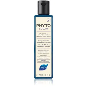 Phyto Phytosquam Anti-Dandruff Purifying Shampoo shampoing nettoyant en profondeur pour cuir chevelu gras anti-pelliculaire 250 ml