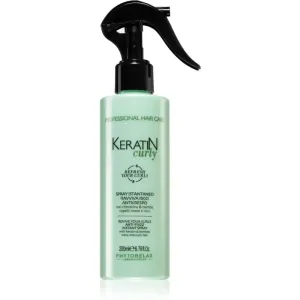 Phytorelax Laboratories Keratin Curly spray anti-frisottis pour cheveux bouclés et frisé 200 ml
