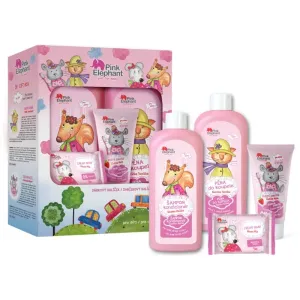 Pink Elephant Girls coffret cadeau Mouse Mia pour enfant