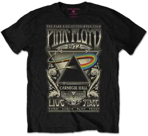 Pink Floyd T-shirt Carnegie Hall Poster Black L
