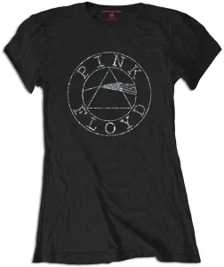 Pink Floyd T-shirt Circle Logo (Diamante) Black L