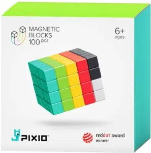 Pixio 100 Blocs magnétiques 100 Jouet magnétique