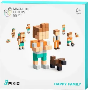 Pixio Blocs magnétiques Happy Family