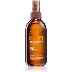 Piz Buin Tan & Protect huile protectrice accélérateur de bronzage SPF 30 150 ml