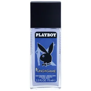 Playboy King Of The Game déodorant avec vaporisateur pour homme 75 ml