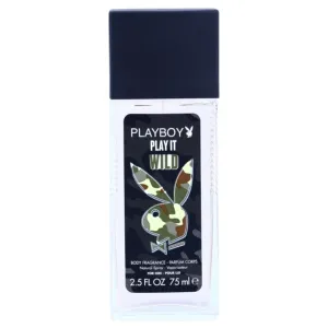 Playboy Play it Wild déodorant avec vaporisateur pour homme 75 ml