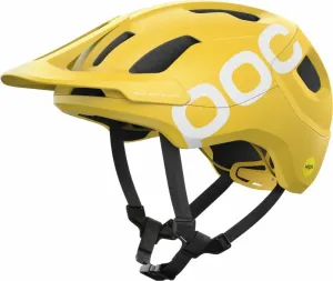 POC Axion Race MIPS Aventurine Yellow Matt 55-58 Casque de vélo