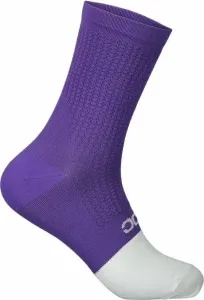 POC Flair Sock Mid Sapphire Purple/Hydrogen White L