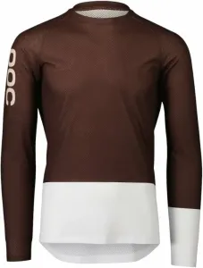 POC MTB Pure LS Jersey Maillot Axinite Brown/Hydrogen White 2XL