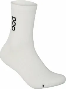 POC Soleus Lite Long Sock Hydrogen White M Chaussettes de cyclisme