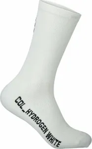 POC Vivify Sock Long Hydrogen White L Chaussettes de cyclisme