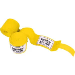 Power System Boxing Wraps bandes de boxe coloration Yellow 1 pcs
