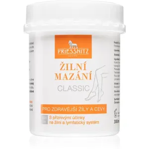 Priessnitz Classic crème de massage avec effets bénéfiques sur le système veineux et lymphatique 300 ml