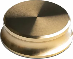 Pro-Ject Record Puck Brass Réduction centrale Or