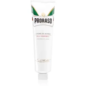 Proraso White savon de rasage pour peaux sensibles en tube 150 ml
