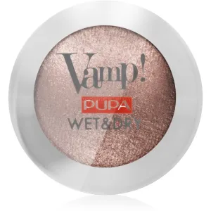 Pupa Vamp! Wet&Dry Ombre à paupières pour application sèche et humide effet nacré teinte 103 Rose Gold 1 g